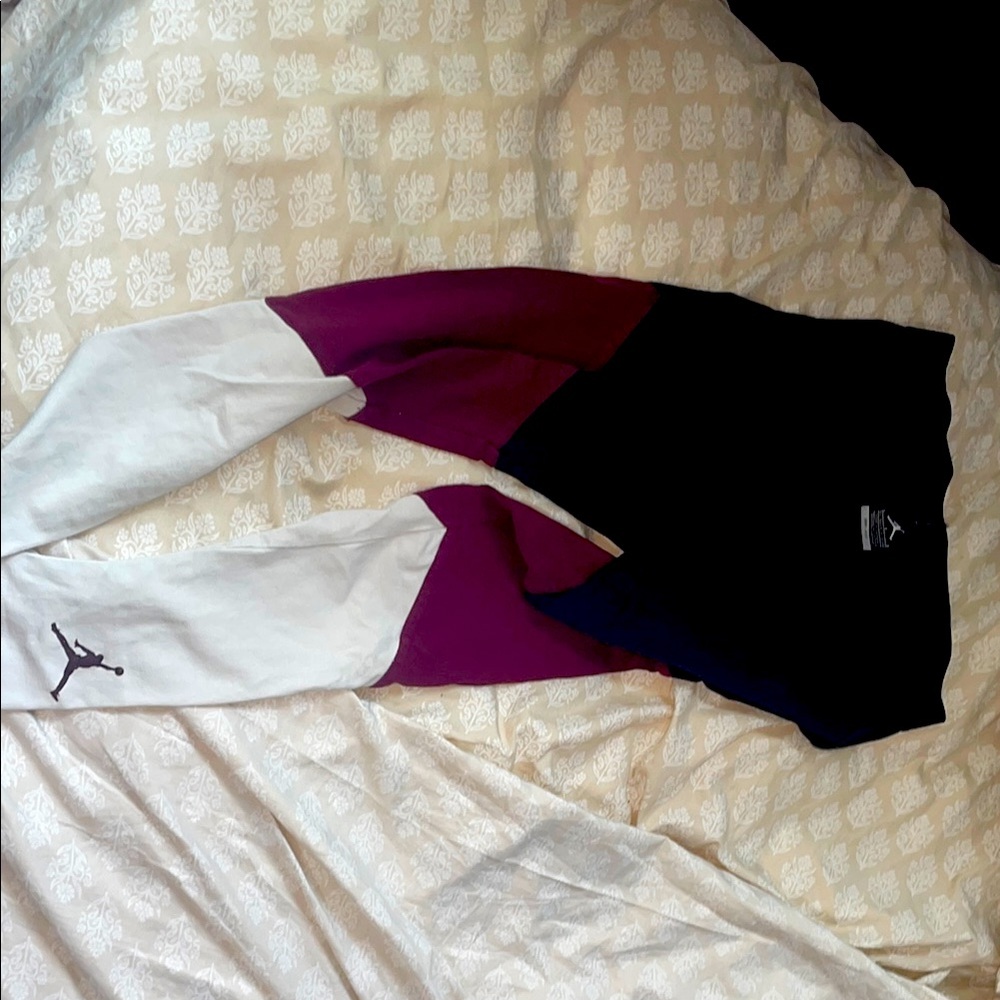 Jordan Kids' Black and White Leggings
